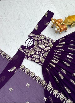 Super Asian Launching New Festival Long Gown with dupatta  - Image 5