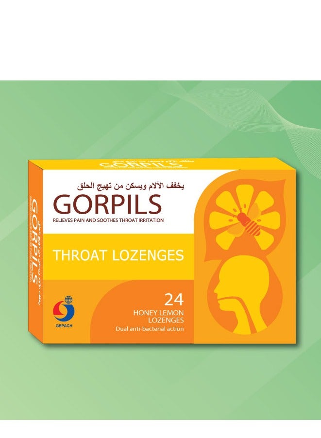 HONEY LEMON LOZENGES 24’S