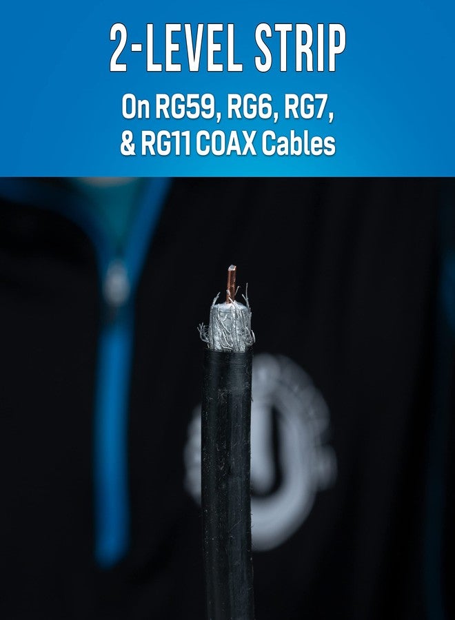 جونارد تولز أداة تجريد الكابلات العالمية Jonard UST-500 لكابلات Coax RG59/6 و7/11 - Image 3