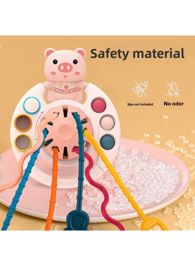 Tiktok Baby Early Education Educational Lala Music Toy Can Press Fingers Can Bite And Start Fun Draw Music Cross Border-Color:Kitten Lalale - Image 3