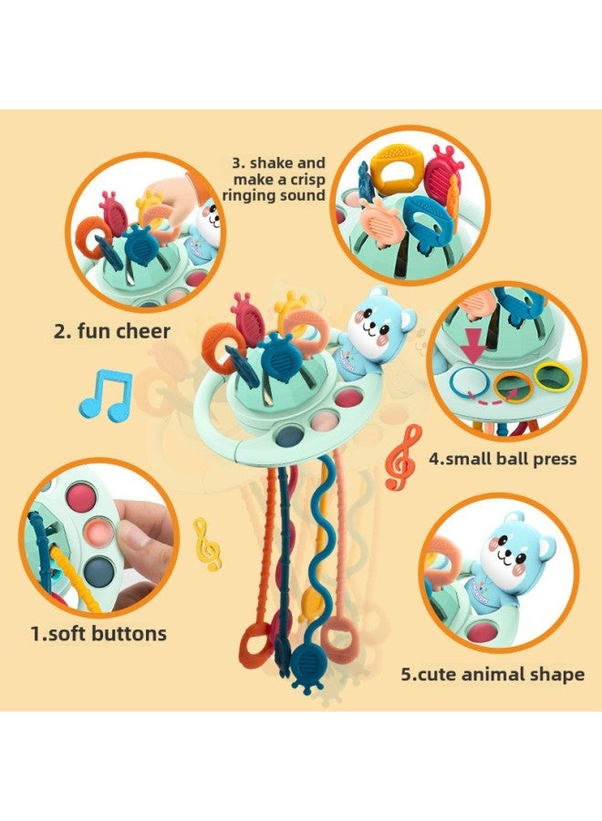 Tiktok Baby Early Education Educational Lala Music Toy Can Press Fingers Can Bite And Start Fun Draw Music Cross Border-Color:Kitten Lalale - Image 4