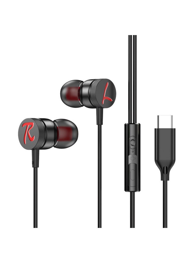Listening Sound Identification Csgo Special Gaming Headset Wired In-ear Desktop Computer Notebook With Microphone Cf E-sports Cs-Color:Official Standard Configuration-[upgraded Version] E-sports Black ☆ Typec Flat Hole [listening And Sound Identification ☆ Hi  - Image 1