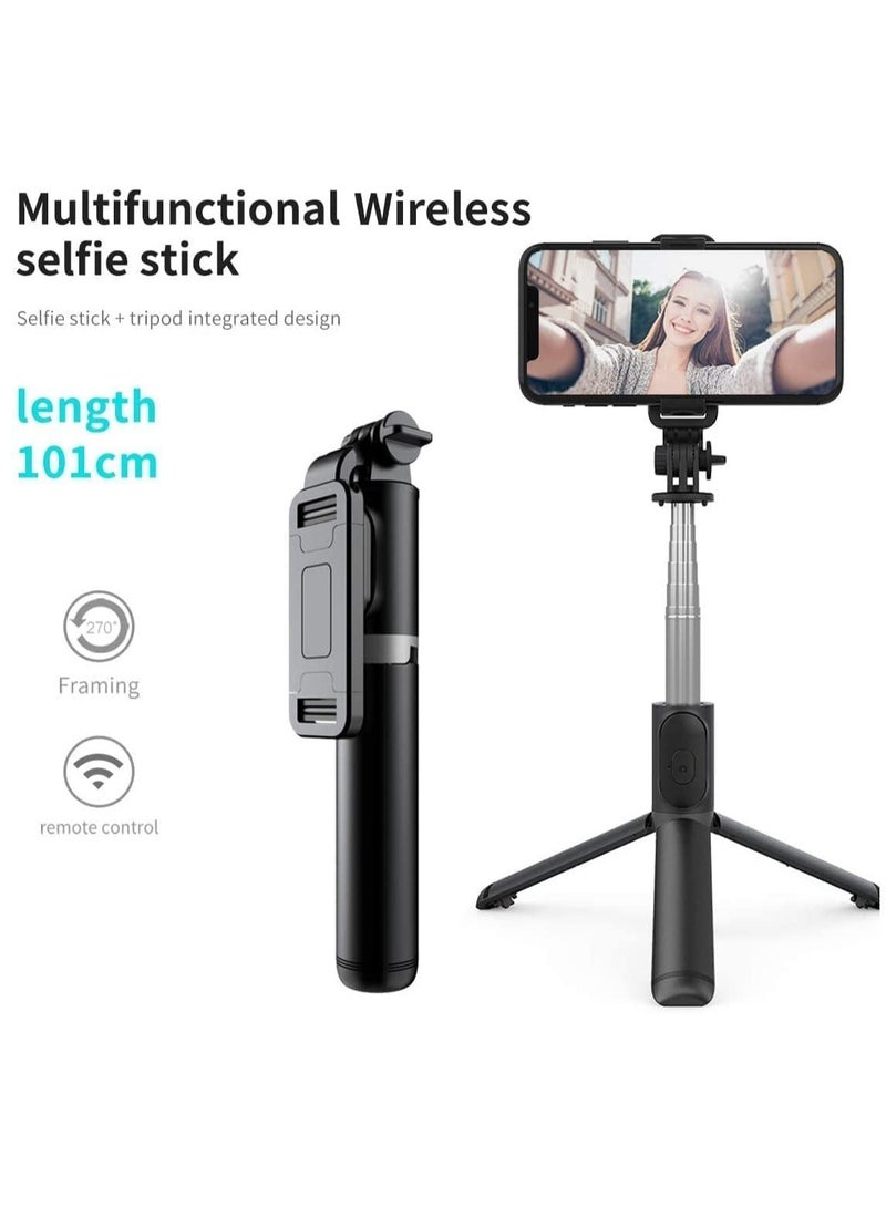 ELTRAZONE Selfie Stick, Extendable Selfie Stick with Wireless Remote and Tripod Stand, Portable, Lightweight, Compatible with iPhone 13/13 Pro/12/11/11 Pro/XS Max/XS/XR/X/8/7/Android Samsung Smartphone,More - Image 3
