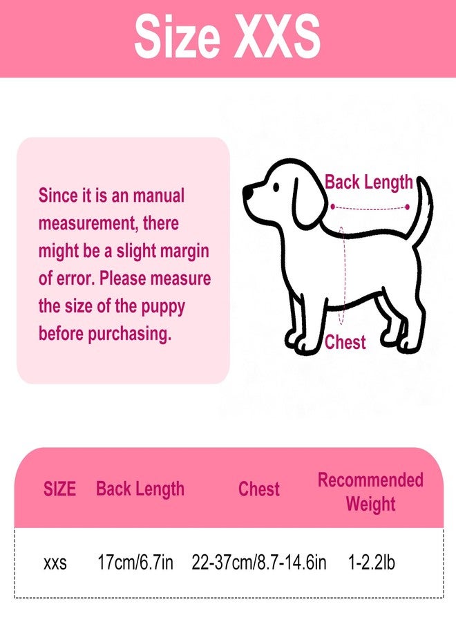 Sdfvsdg 2 Pcs Cutie XXS Dog Sweater Turtleneck Knitted Warm Puppy Sweater Small Dogs Solid Clothes Winter Pet Cat Sweaters Cold Weather Puppy Clothes - Image 3