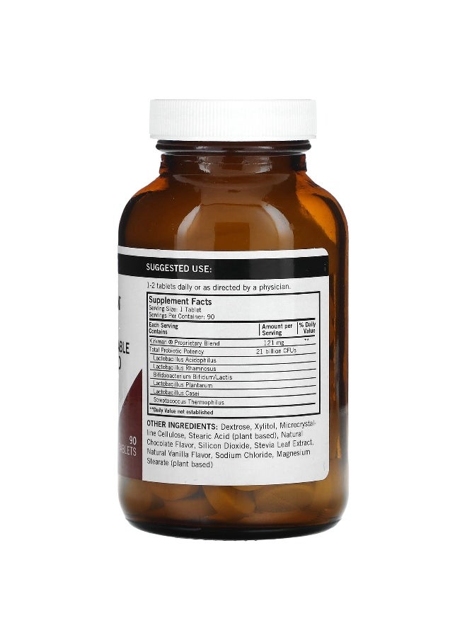 Kirkman Labs Kirkman Labs, Children's Chewable Pro-Bio Gold, Chocolate, 90 Tablets  - Image 2