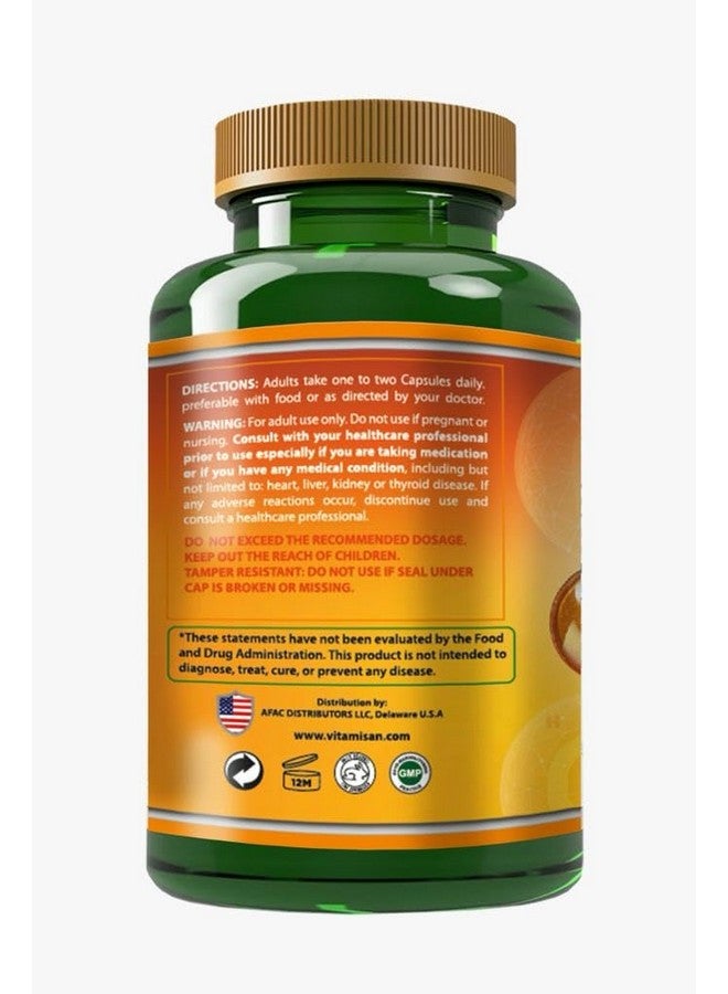VITAMISAN Liposomal Vitamin C - 100 Capsules - High Absorption Ascorbic Acid - May Support Immune System & Collagen Reinforcement no GMO Powerful Antioxidant - Image 2
