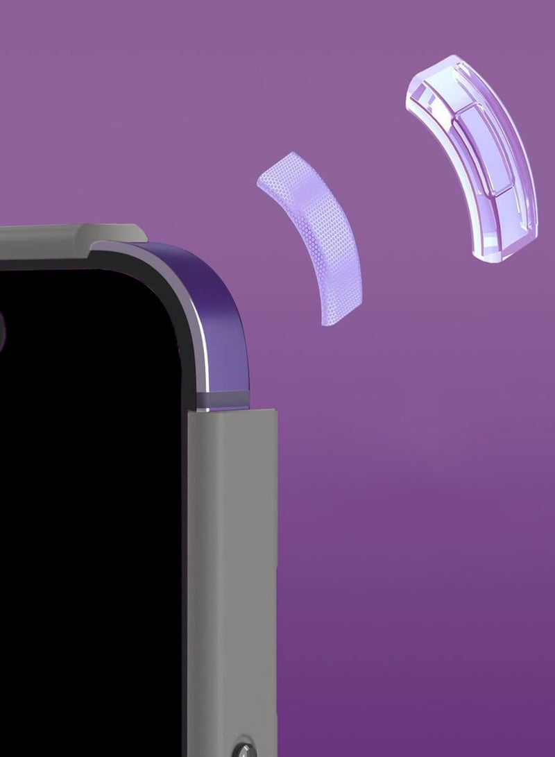 Wtech Hybrid Silicone With Translucent Hard Back Protective Plating Lens Magsafe Case Cover For Apple iPhone 15 2023 Grey - Image 3