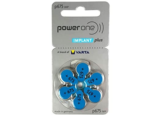 Power One 10 عبوات (60 بطارية) بطاريات باور ون لزراعة القوقعة! - Image 2