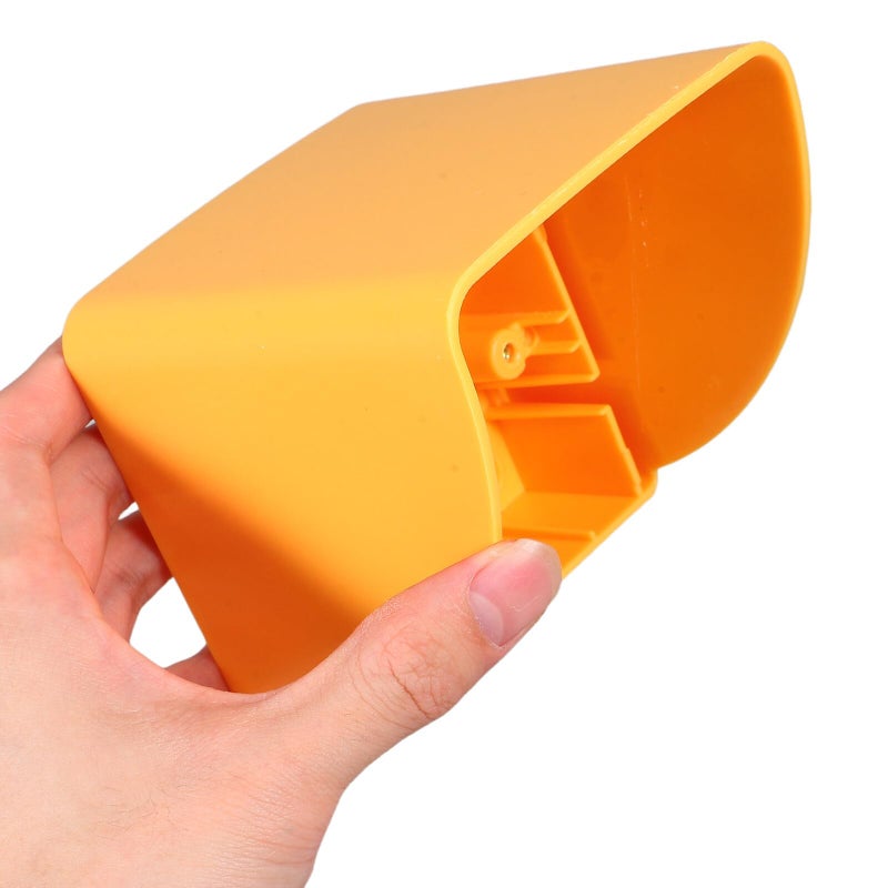 Yellow Waterproof EV Charger Outlet Cover with Base Outdoor Splashproof Protector 2 Pack - Image 5