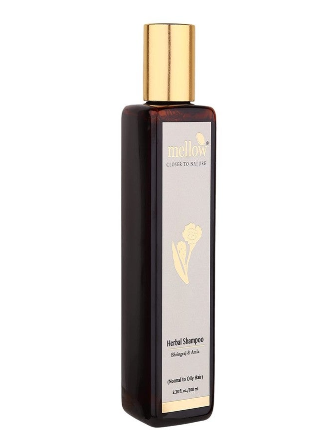 Mellow Bhringraj Shampoo and Hibiscus Conditioner (100ml each) for strong, smooth & shiny hair | helps in reducing hair fall | For all hair types | No Toxic Chemicals - Image 5