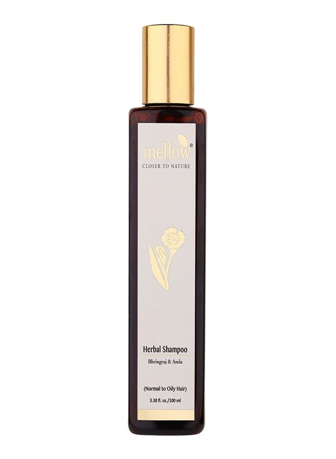 Mellow Bhringraj Shampoo and Hibiscus Conditioner (100ml each) for strong, smooth & shiny hair | helps in reducing hair fall | For all hair types | No Toxic Chemicals - Image 4