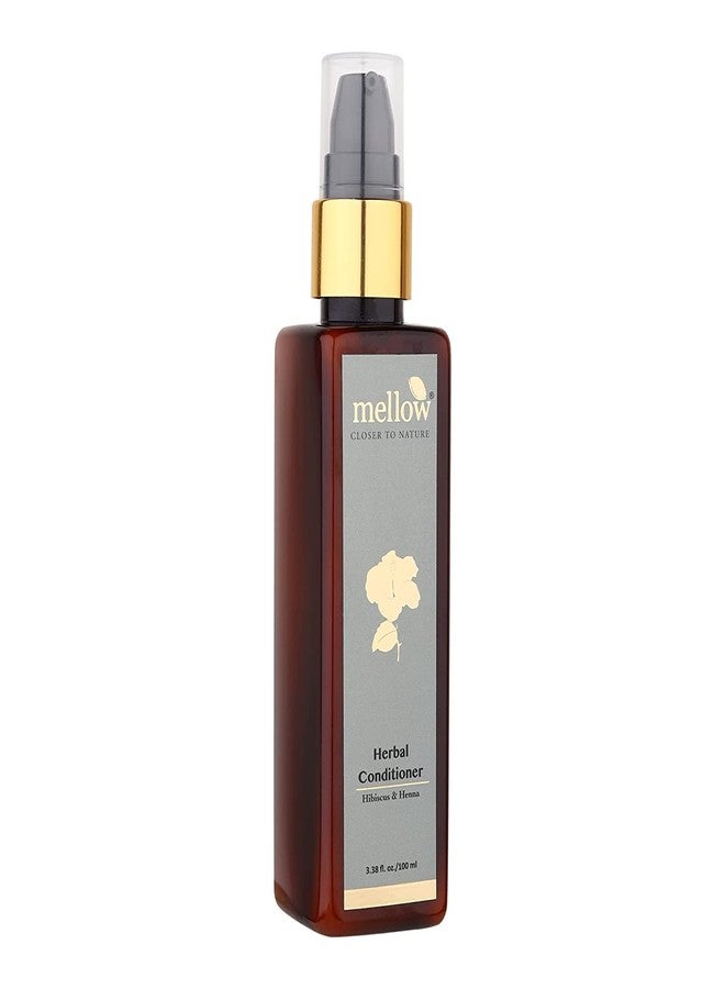 Mellow Bhringraj Shampoo and Hibiscus Conditioner (100ml each) for strong, smooth & shiny hair | helps in reducing hair fall | For all hair types | No Toxic Chemicals - Image 2
