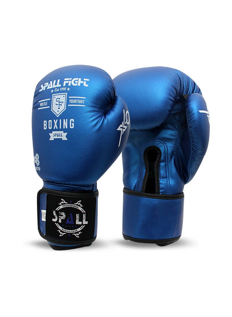 Spall Boxing Gloves, Pro Training Sparring, Maya Hide Leather, Muay Thai MMA Kickboxing, Men Women Adult, Heavy Punching Bag Mitts Focus Pads Workout Multi Layered, 6 8 10 12 14 16 Oz - Image 1