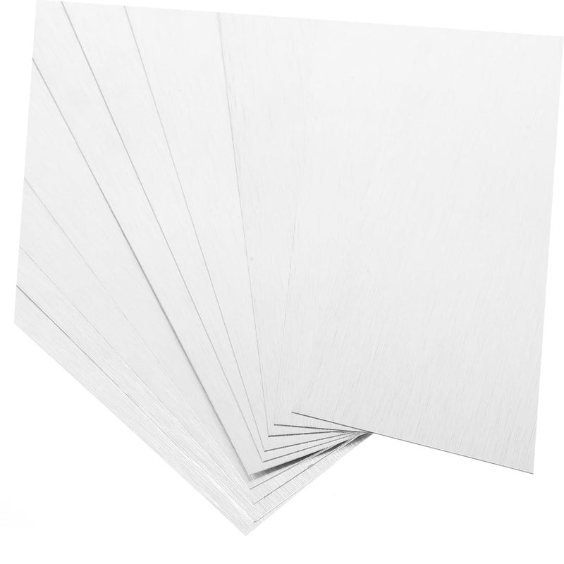 10pcs Sublimation Aluminum Plates 8x8 Inch Heat Transfer Blanks for DIY Crafting - Image 4