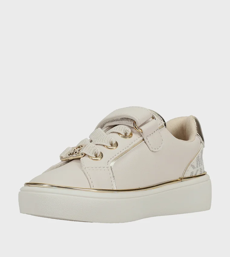 مايكل كورس JEM MCCLAIN Monogram Velcro Sneakers