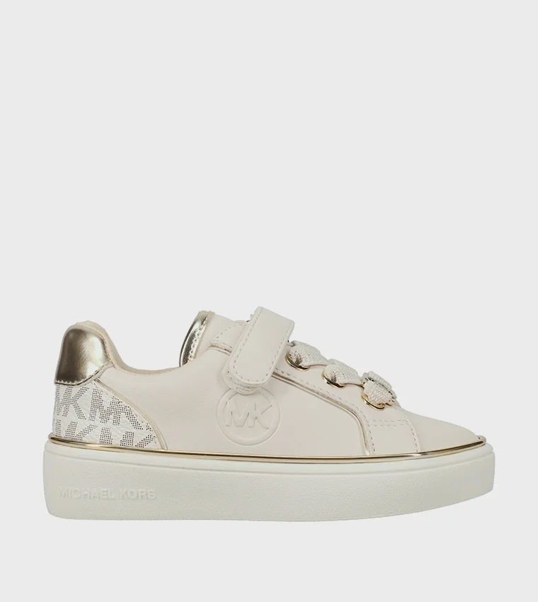 مايكل كورس JEM MCCLAIN Monogram Velcro Sneakers