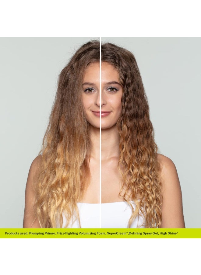 DevaCurl Flexible Hold Hairspray Non-Crunch Finishing Styler, Bright Breeze, 10 fl. oz - Image 4