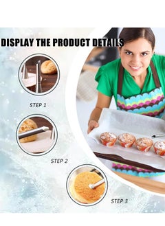 Mmmon 4PCS Cream Icing Piping Nozzle Tip,Stainless Steel Long Puff Nozzle Tip Cream Filler Filling Cupcakes Doughnuts Pastry Tool  - Image 4