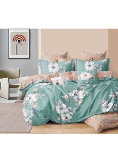 AL RAID Luxury Super King Bed Sheet Set - 6-Piece Bedding Includes Duvet Cover, Fitted Bedsheet, and Pillowcases - High-Quality Microfiber Sheets with Deep Pockets for a Secure Fit and Ultimate Comfort 