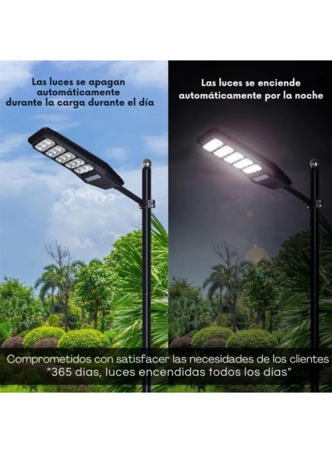 HXD Zoomlion JT-YS-400W Solar LED Street Light | 400W IP66 Waterproof Outdoor Security Light, Motion Sensor, Remote Control, Dusk to Dawn Auto Lighting for Garden, Driveway & Street - Image 4