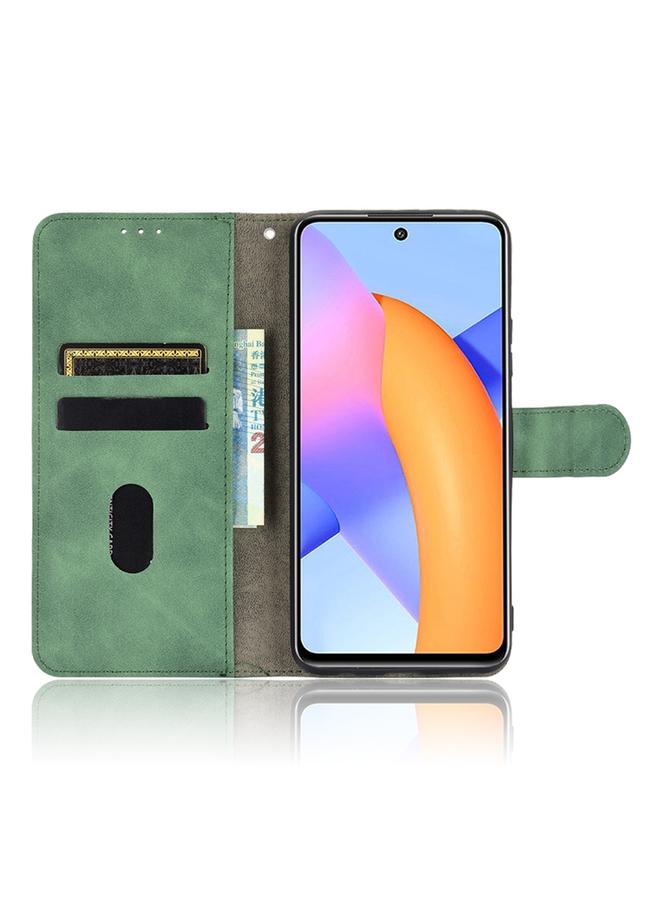 Zaboon Case For Huawei Honor 10X Lite Solid Color Skin Feel Magnetic Buckle Horizontal Flip Calf Texture PU Leather Case with Holder & Card Slots & Wallet - Image 4