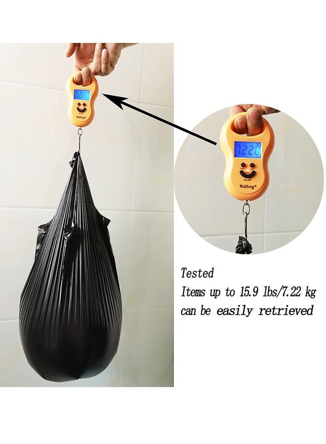 Black Trash Bags,300 Counts Thicken Value 4 Gallon Trash Bag,Breakpoints, 46x60cm - Image 3