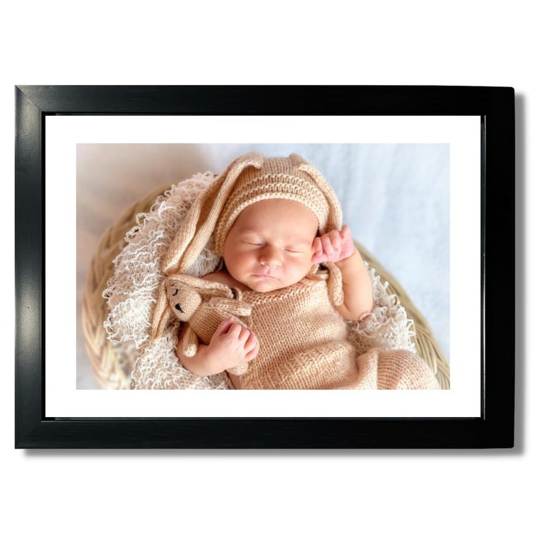 Kagaz Kala Kagaz Kala Baby Posters for Pregnant Women Baby Posters for Wall Baby Posters with Frame 10x13 inches Landscape Baby 2 - Image 1