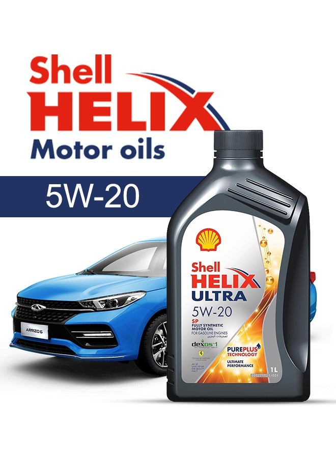 Shell Engine Oil – For Cherry Arrizo 6  2024 - 2020, 5 Liter,  5w20 Shell - With Engine Oil Filter - 2020 2021 2022 2023 2024