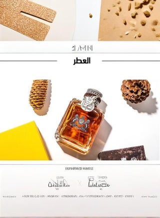 Distinctive Men’s Perfume 50g – Fresh Orange Citrus & Warm Spices, Bold Masculine Fragrance with Long-Lasting Allure - view 4