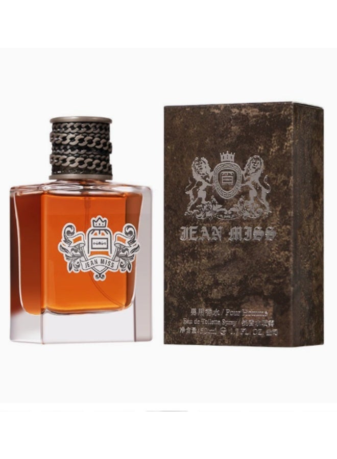 جان مس عطر رجالي مميز 50 غرام – نفحات حمضيات البرتقال المنعشة مع توابل دافئة، عطر ذكوري جريء بثبات طويل الأمد - Image 3