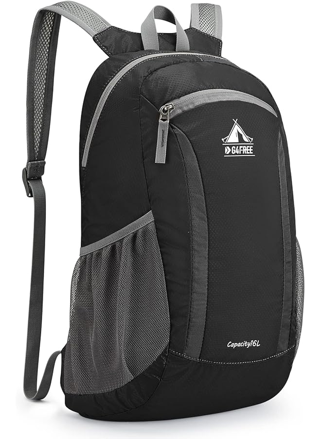 G4Free 16L Small Hiking Daypack Water Resistant Lightweight Packable Backpack for Travel Camping Outdoor - Image 1