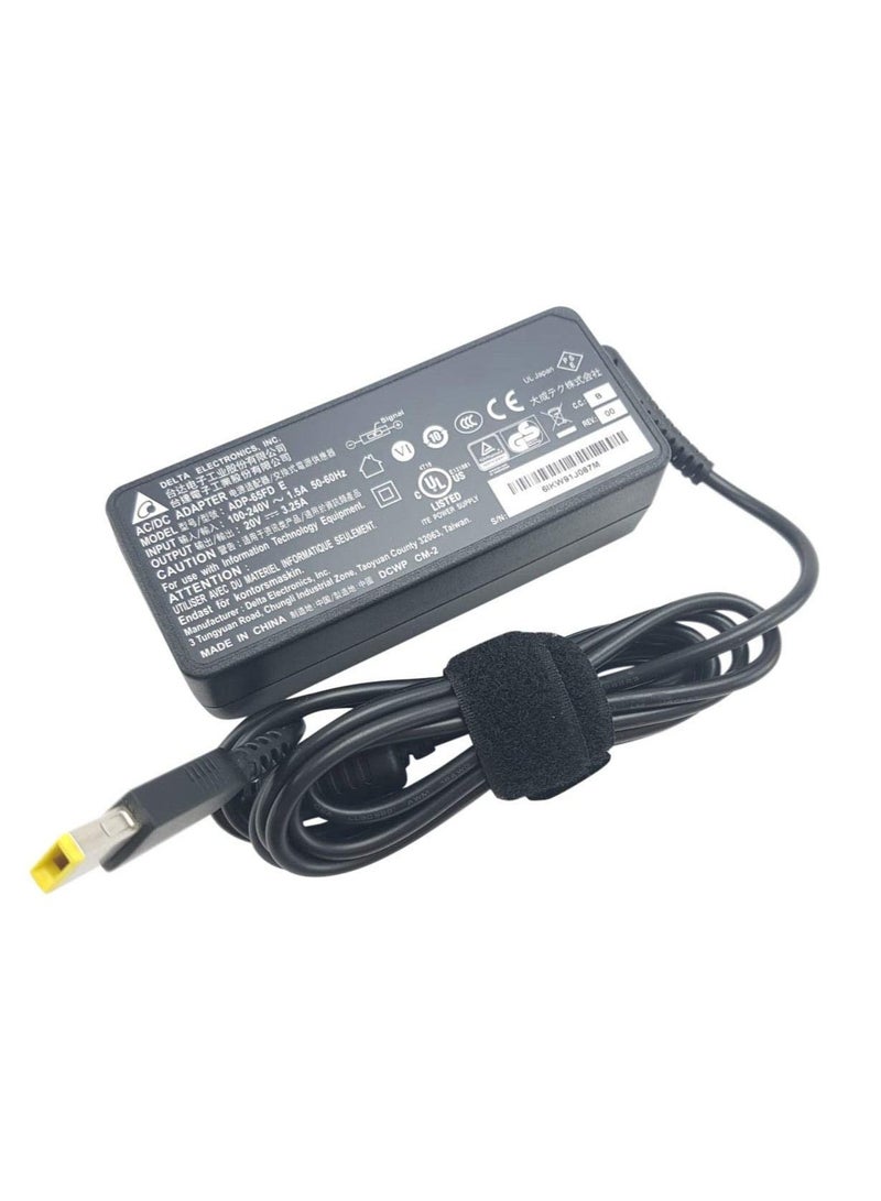 محول تيار متردد USB 20 فولت 3.25 أمبير 65 وات من لينوفو يوجا C930-13، يوجا S730-13، يوجا 920-13، يوجا 730-13، أيديا باد 730s-13، 4X20M26281 - Image 1