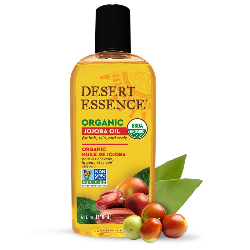 Desert Essence Organic Jojoba Oil -- 4 fl oz (Pack of 2) - Image 2