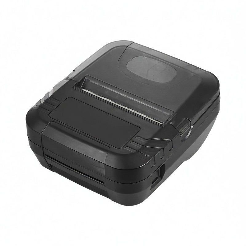 Portable Thermal Printer: Black, 2500mAh Rechargeable Battery, 100mm/Sec High-Speed Clear Printing - BT 4.0 & USB Connectivity, 80mm Thermal Paper, 50km Print Head Life for Restaurant, Retail, Parking - Image 1