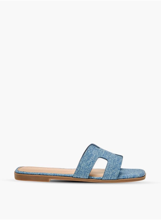 Flora Bella By Shoexpress Women Textured Slip-On Sandals  - Image 3