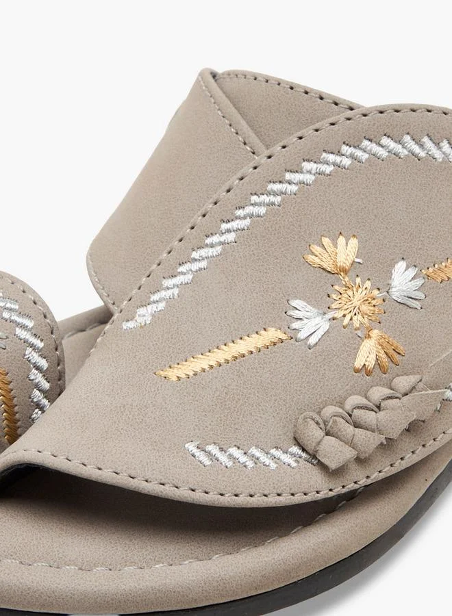 Al Waha Boys Slip-On Arabic Sandals Ramadan Collection