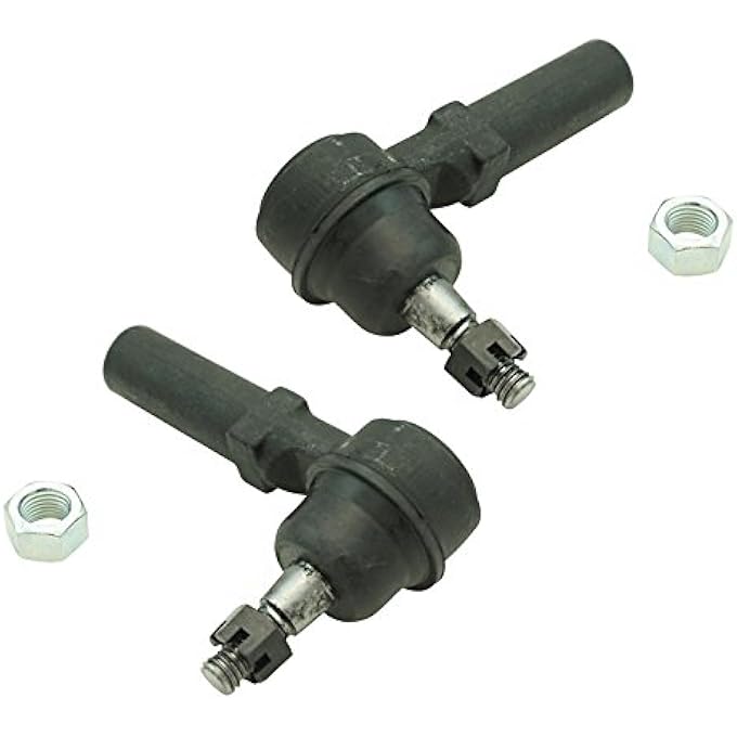 TRQ Outer Tie Rod End Pair Lh  Rh Sides For C4 C5 C6 Corvette Cadillac Xlr - Image 1