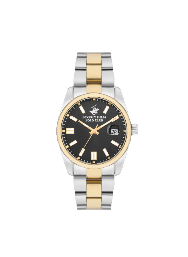 بيفرلي هيلز بولو كلوب BEVERLY HILLS POLO CLUB Men's Analog Black Dial Watch - BP3373X.250