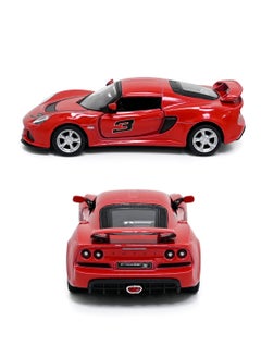 Kinsmart 2012 Lotus Exige S Die Cast Metal Doors Openable Pull Back Action Toy Car  - Image 3