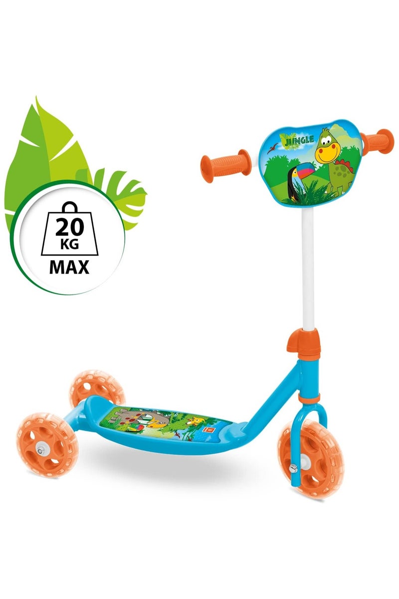 MONDO Mondo My 1st Jungle 3-wheeled Scooter | Kids Scooter | Non-slip footrest | Outdoor Adventure - Image 4