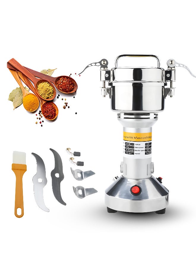 ARABIQO Electric Spice Grinder 150g – 1200W High-Speed Stainless Steel Dry Grinder for Spices, Herbs, Coffee Beans, Grains & Nuts – With Safety Lock & Overheat Protection - Image 2