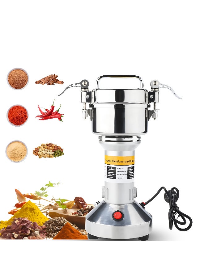 ARABIQO Electric Spice Grinder 150g – 1200W High-Speed Stainless Steel Dry Grinder for Spices, Herbs, Coffee Beans, Grains & Nuts – With Safety Lock & Overheat Protection - Image 1