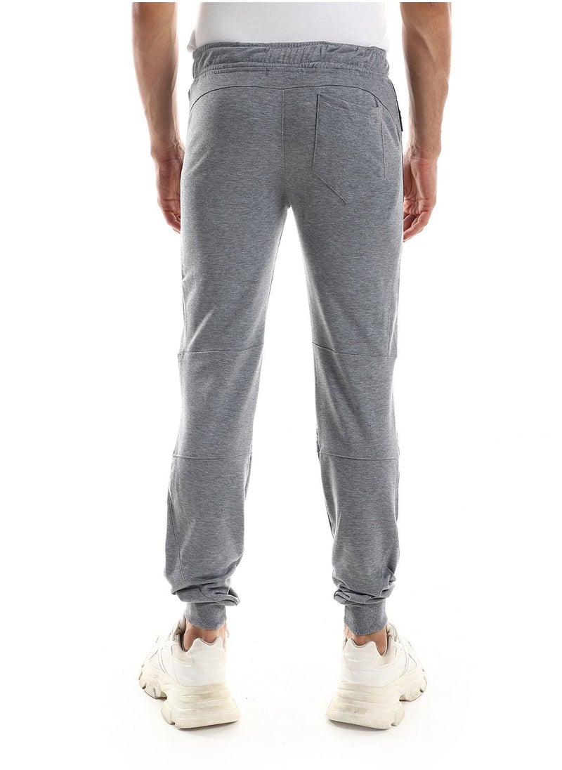 Caesar - Detailed Casual Sweatpants With Zipper In Sides - Image 1