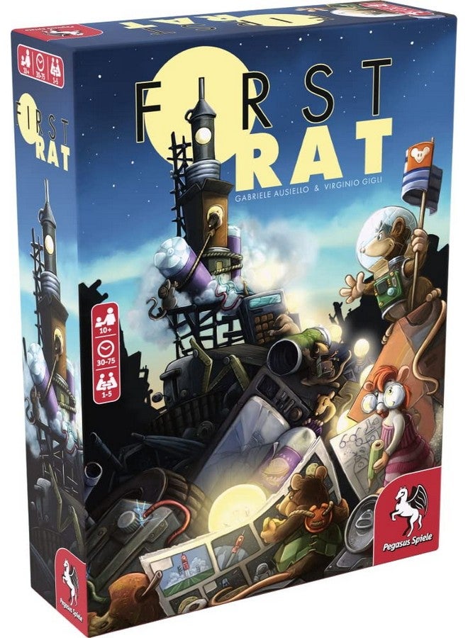 Pegasus Spiele First Rat - Collection Game - for Family Game Night - 1 to 5 Players - Ages 10+ - Image 1