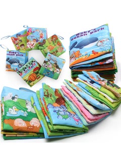 Generic Original Direct Baby Enlightenment Early Education Toys Children Tear Not To Rot Can Bite With Ringing Paper Pinch Called English Cloth Book-Color:A Set Of 6 Sets (each With 5 Pages And 10 Sides) Weighs 165g.  - Image 2