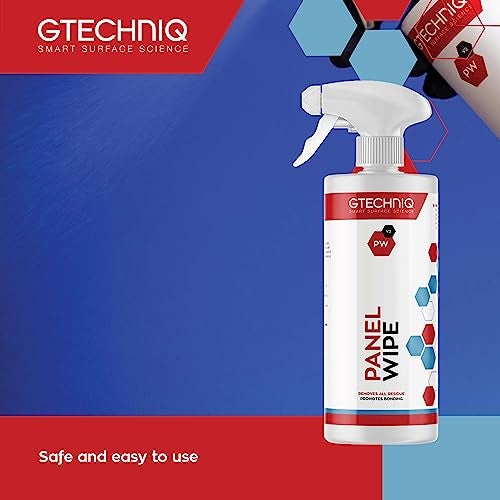 Gtechniq Panel Wipe for Car Cleaning, Pre-Sealant Car Cleaner for Polish Residue, Fragrance-Free, Transparent, 250ml - Image 2