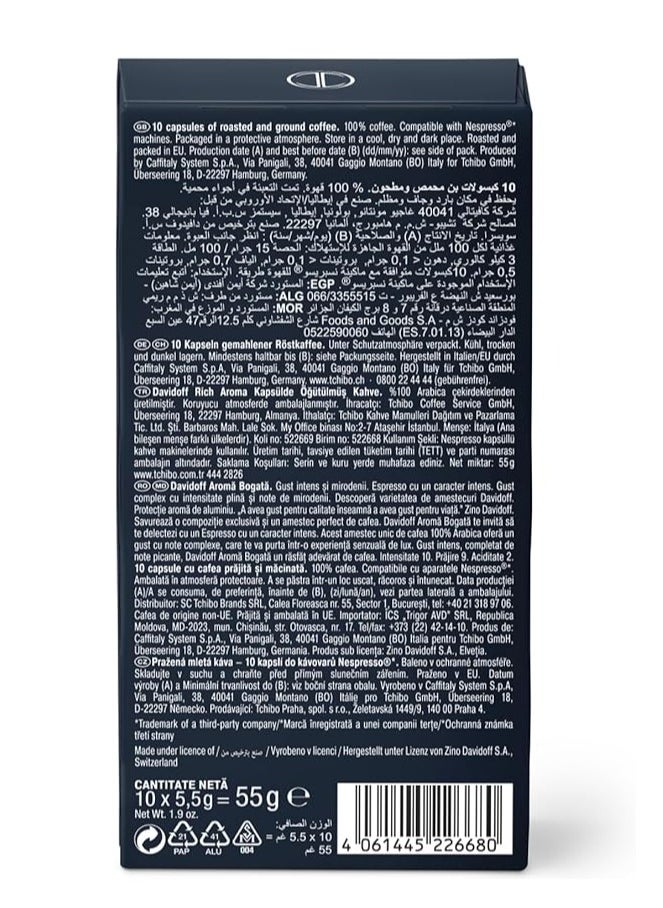 Davidoff DAVIDOFF RICH AROMA COFFEE CAPSULES 5S GM  - Image 2