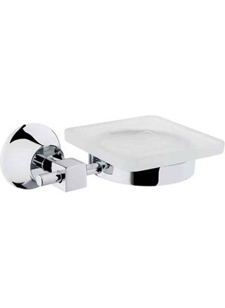 Vitra - Juno Classic A44418 Solid Soap Dispenser, Chrome - Image 1