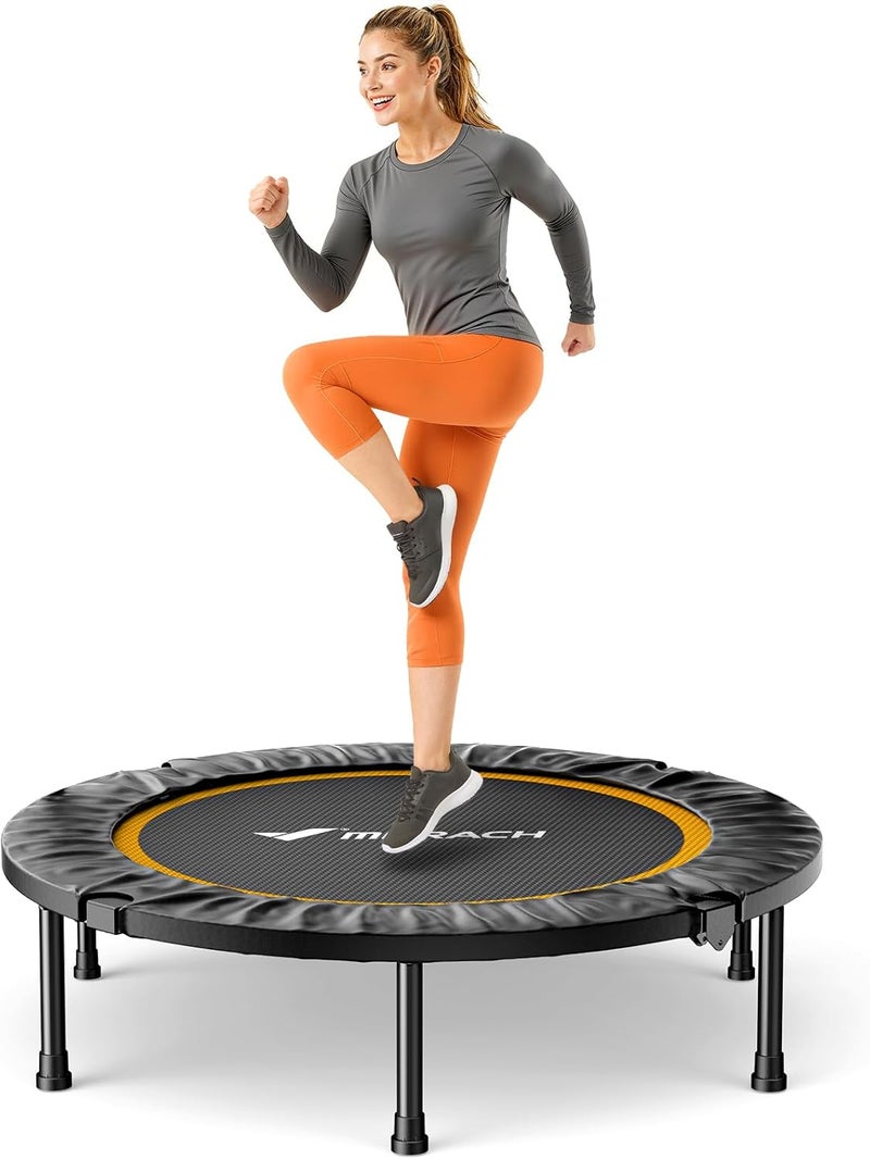 Merach 48" Rebounder Mini Trampoline , Max Load 150 KG, Suitable trampoline for kids and Rebounder for Kids Toddler Indoor/Outdoor Workout - Image 1