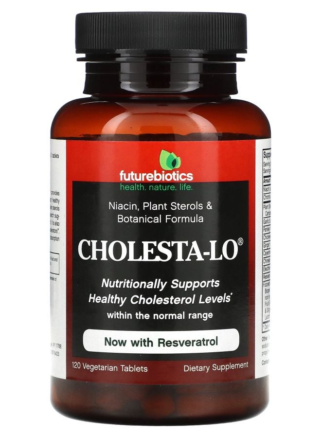 Futurebiotics Cholesta-Lo 120 Vegetarian Tablets - Image 1